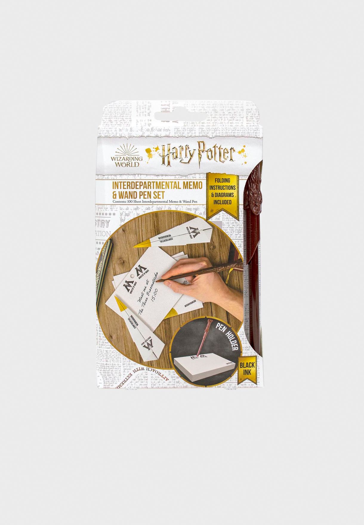 Harry Potter Interdepartmental Memo & Wand Pen Set