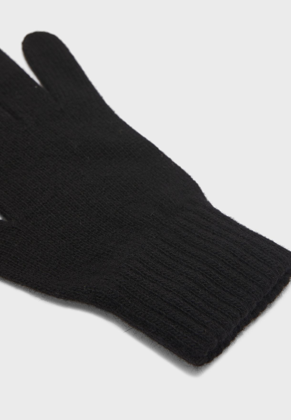 Plain Knitted Gloves