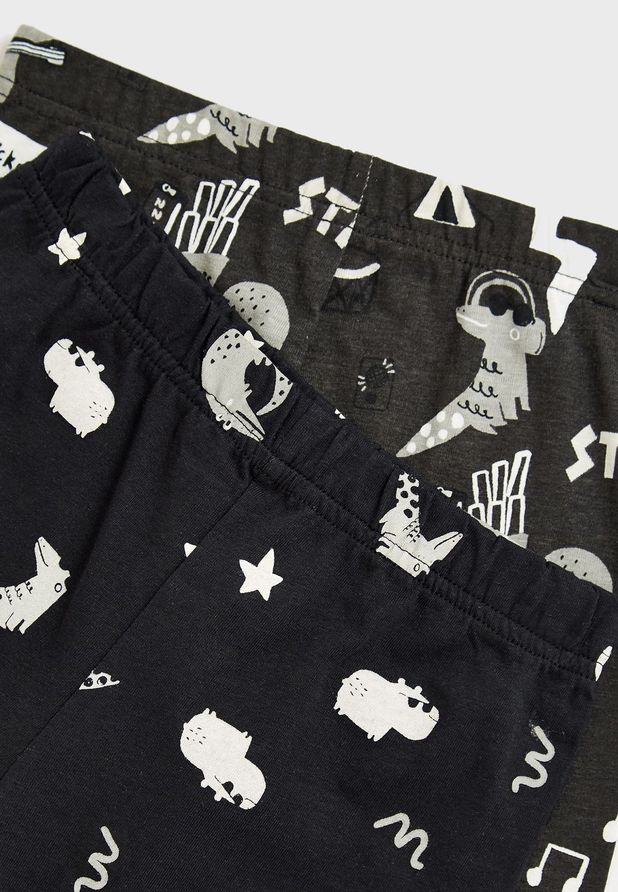 Kids 2 Pack Assorted Pyjama Set