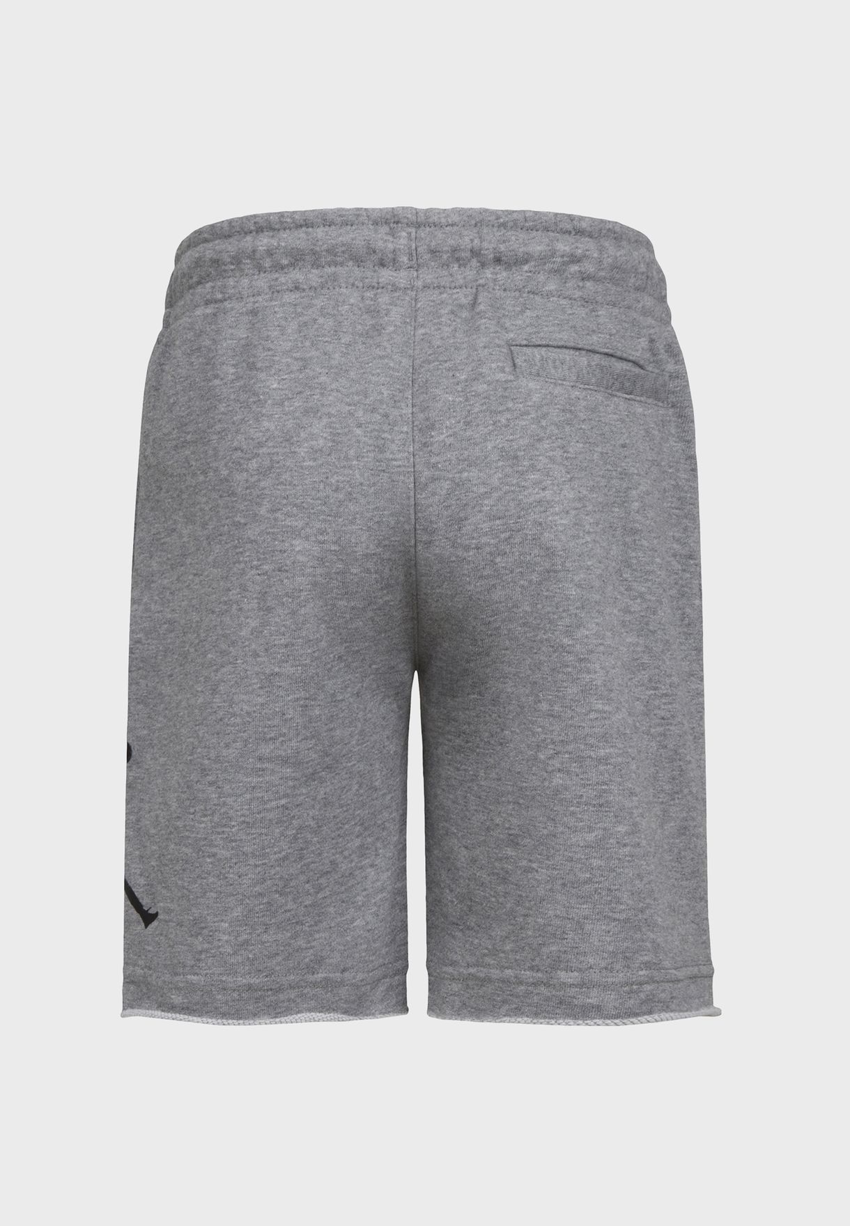 jordan grey fleece shorts