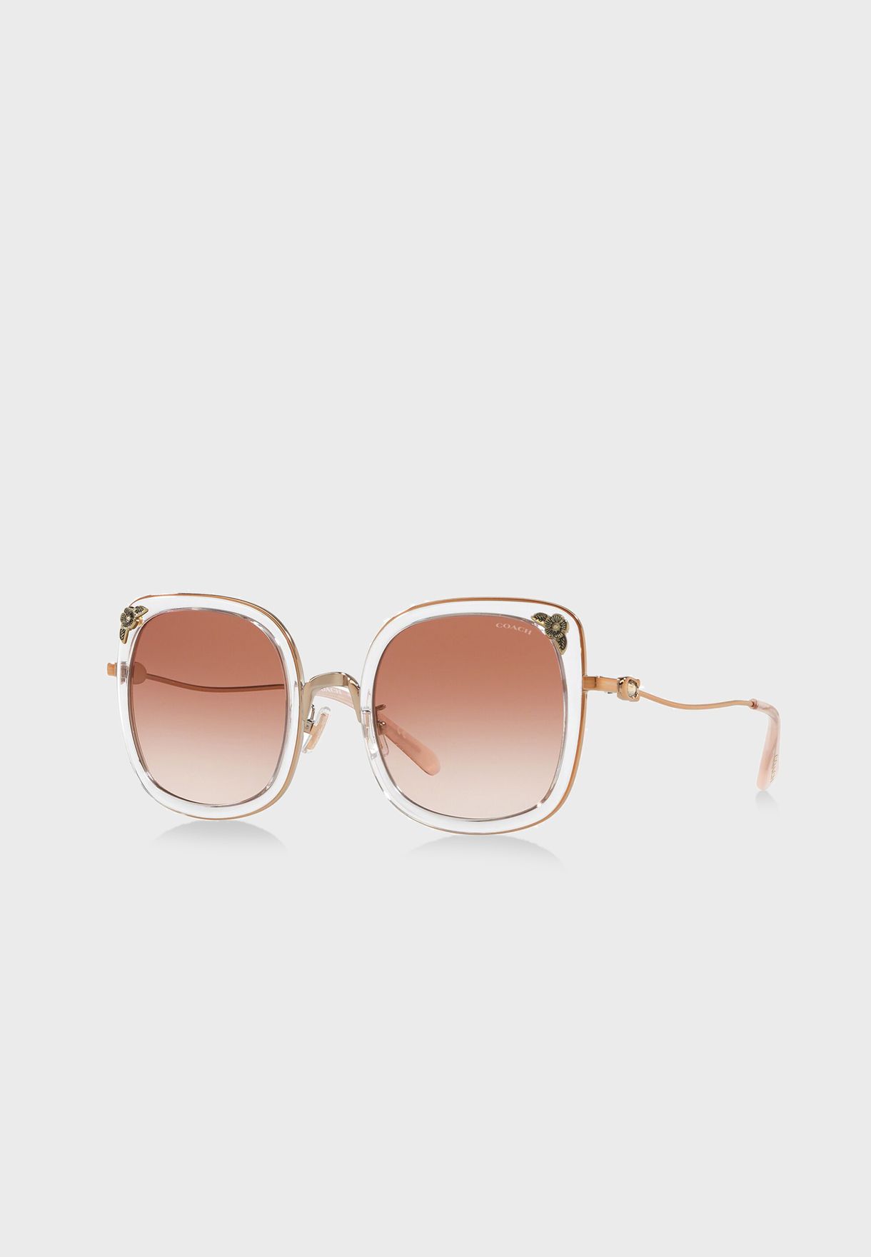 coach tea rose sunglasses