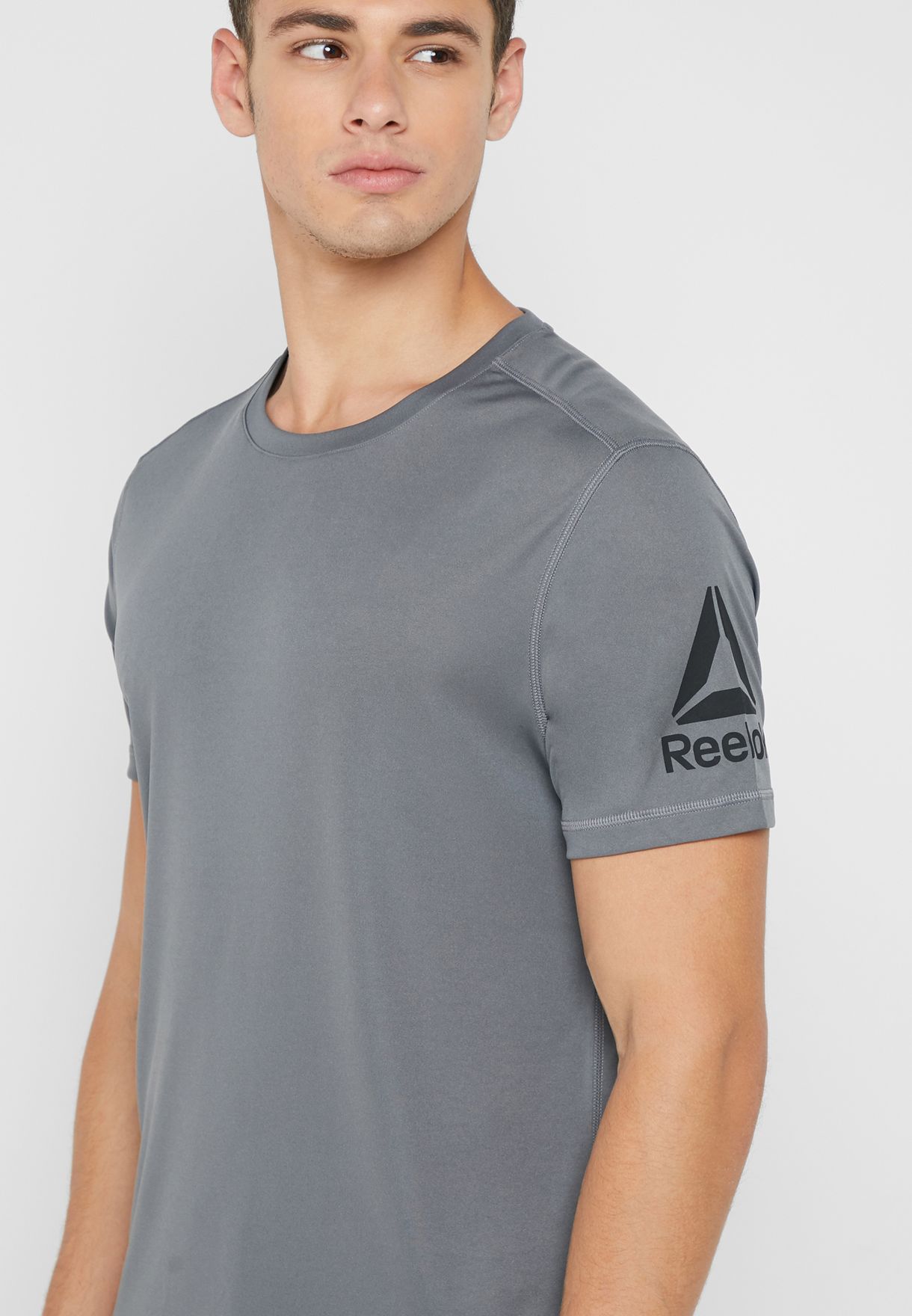Buy Reebok grey Workout Ready Tech T-Shirt for Kids in Doha, other cities