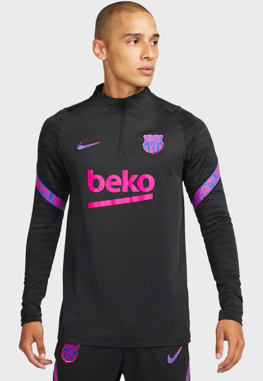 Fc Barcelona Strike Dril Sweatshirt