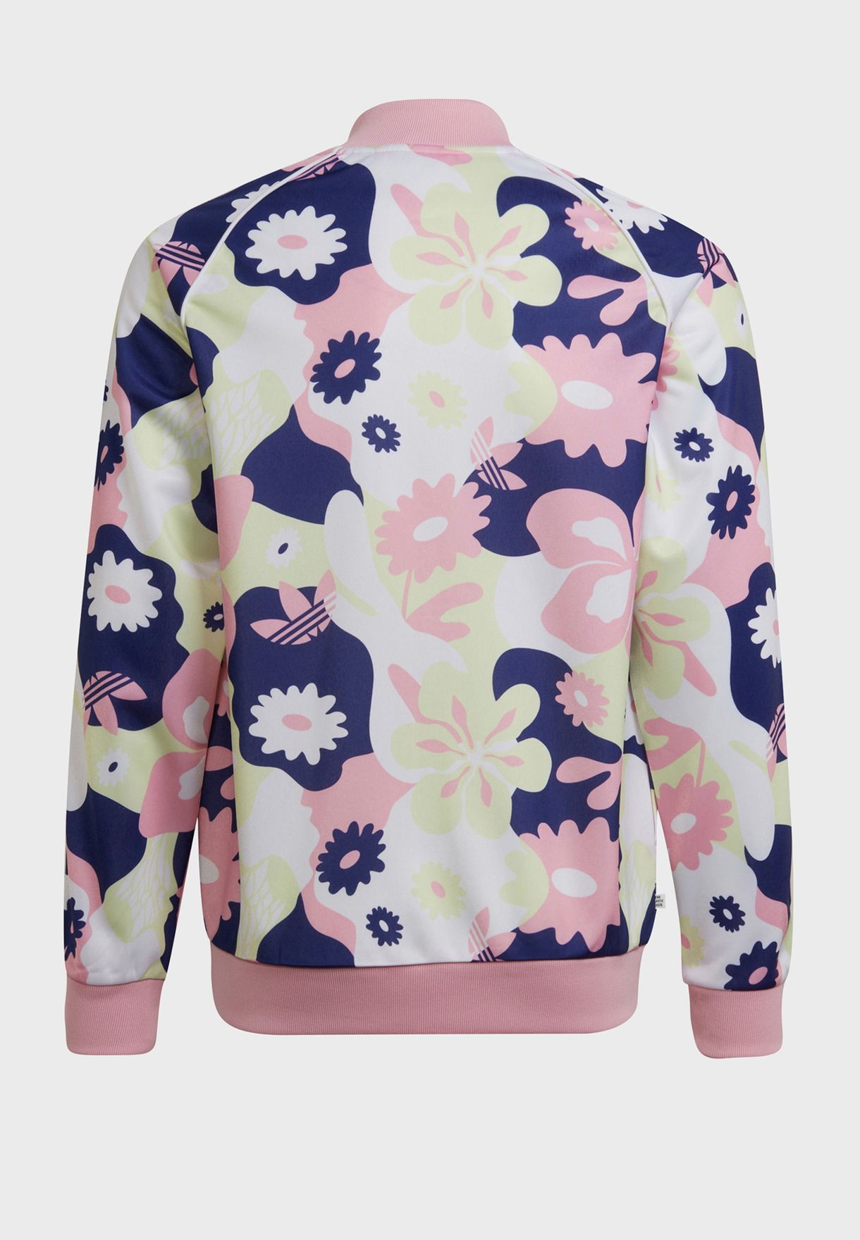 Youth Allover Flower Print  Super Star Track Top