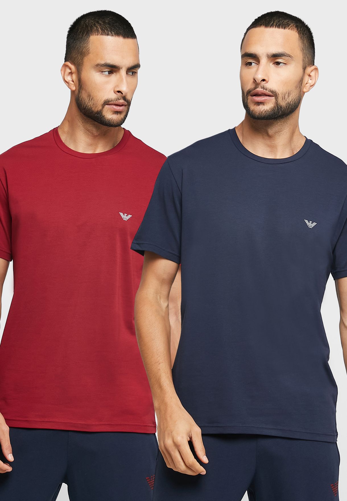 2-Pack Of Crew Neck T-Shirt