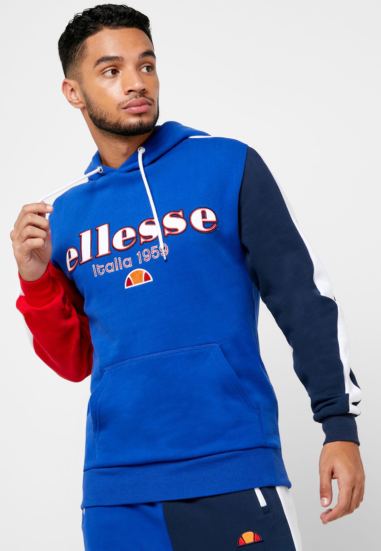 New Ellesse 1/4 Zip Micro Fleece Sweatshirt
