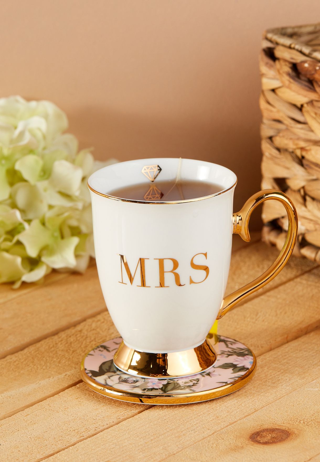Mrs Initial Mug