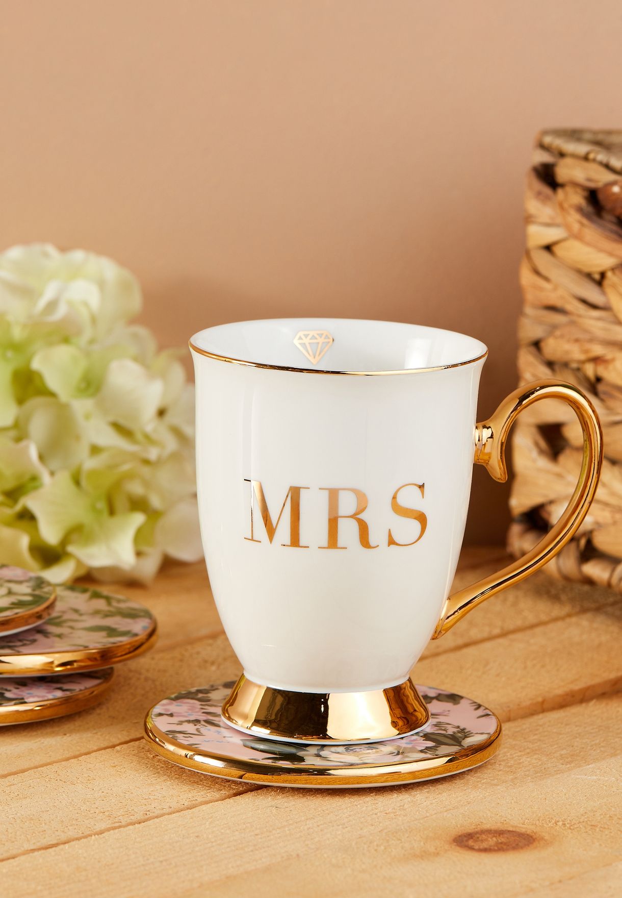 Mrs Initial Mug