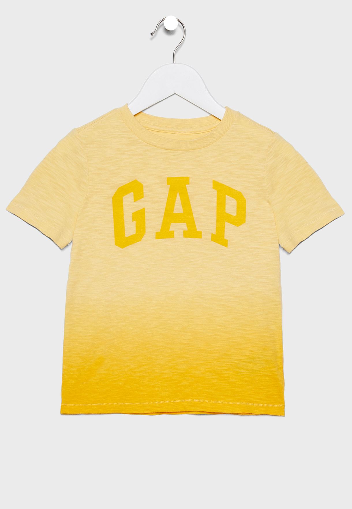 gap yellow t shirt