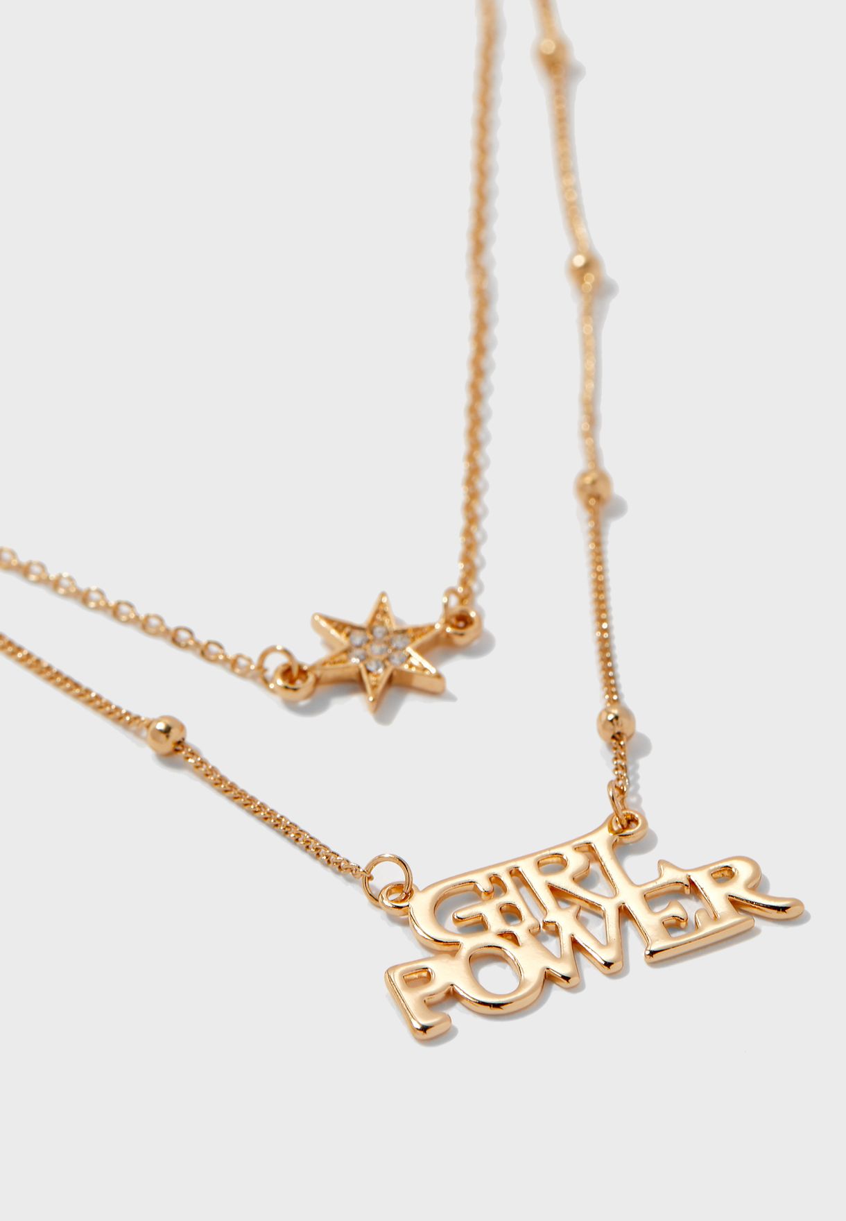 women power necklace