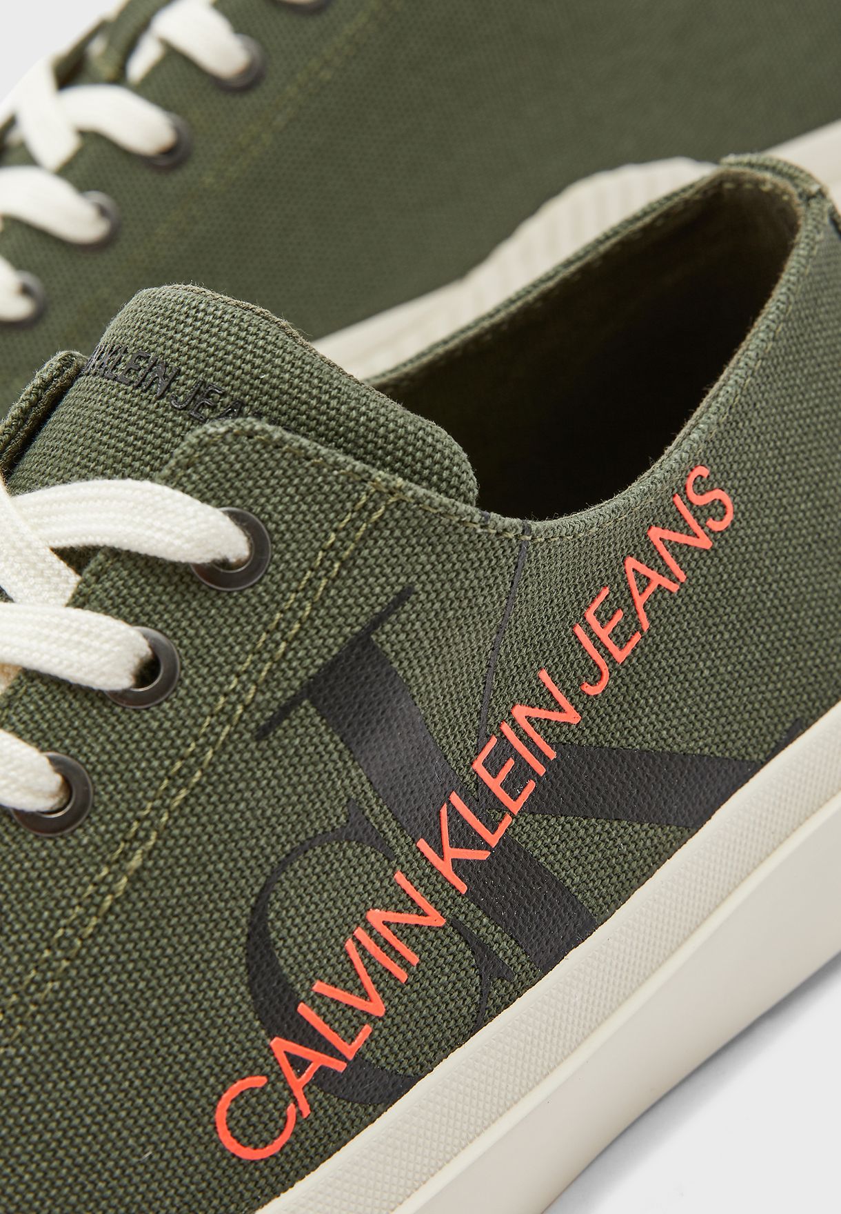 Buy Calvin Klein Jeans green Idol Sneakers for Men in MENA, Worldwide