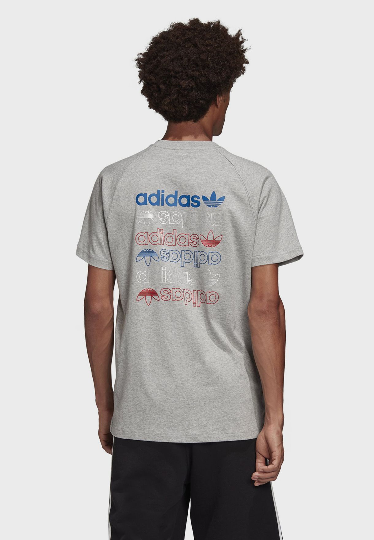 metallic adidas shirt