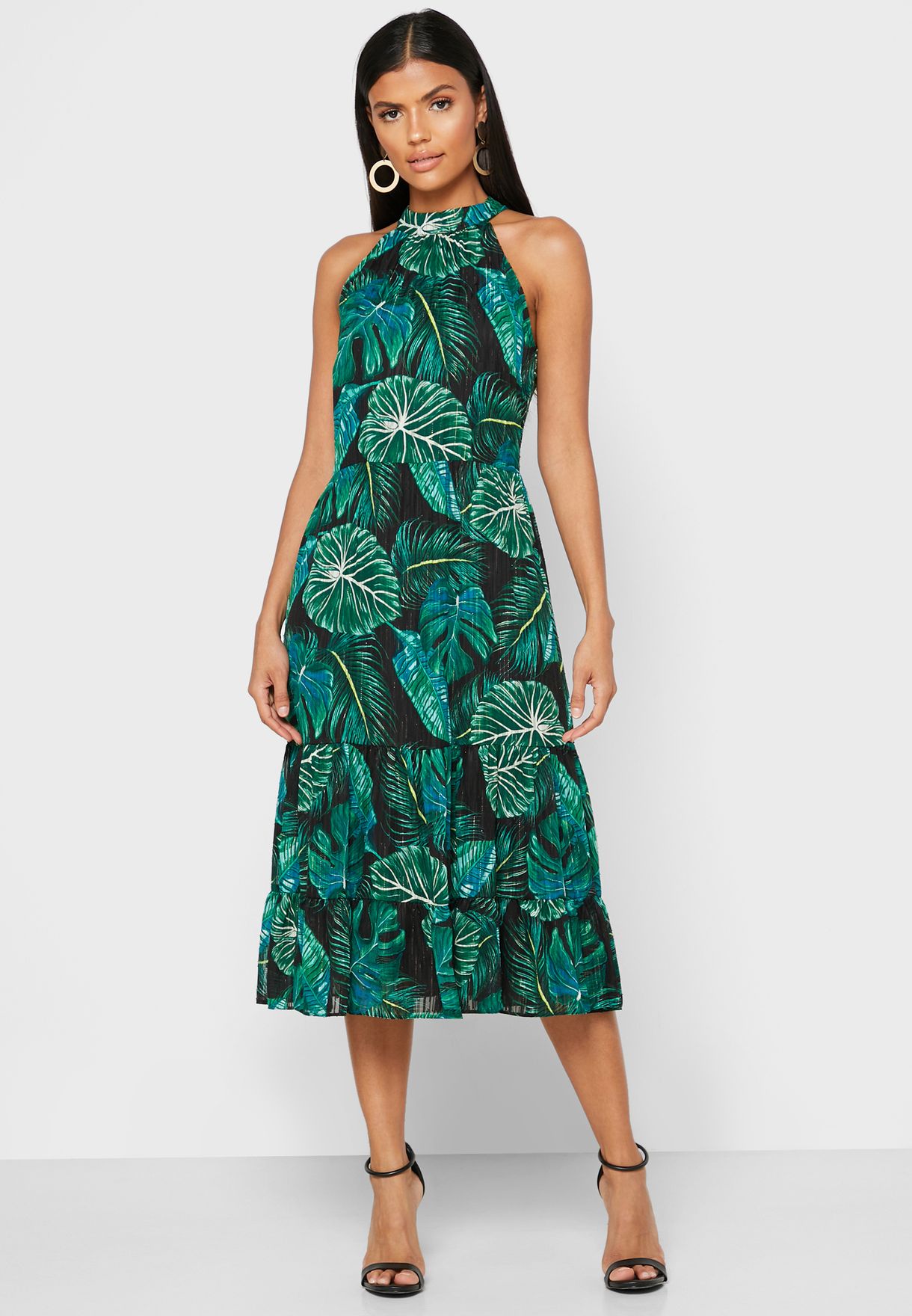 dorothy perkins tropical print dress