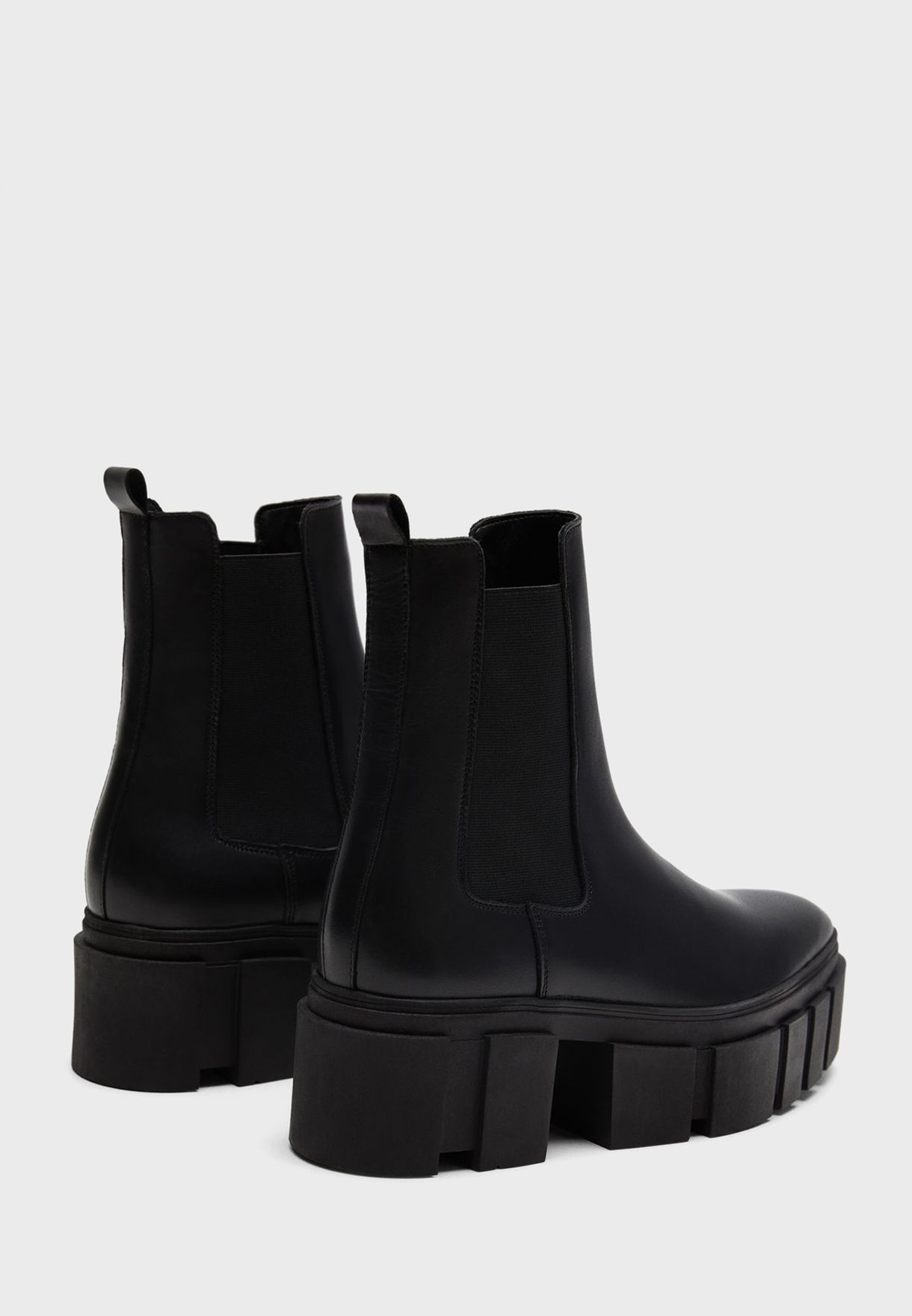 lug sole boots mango