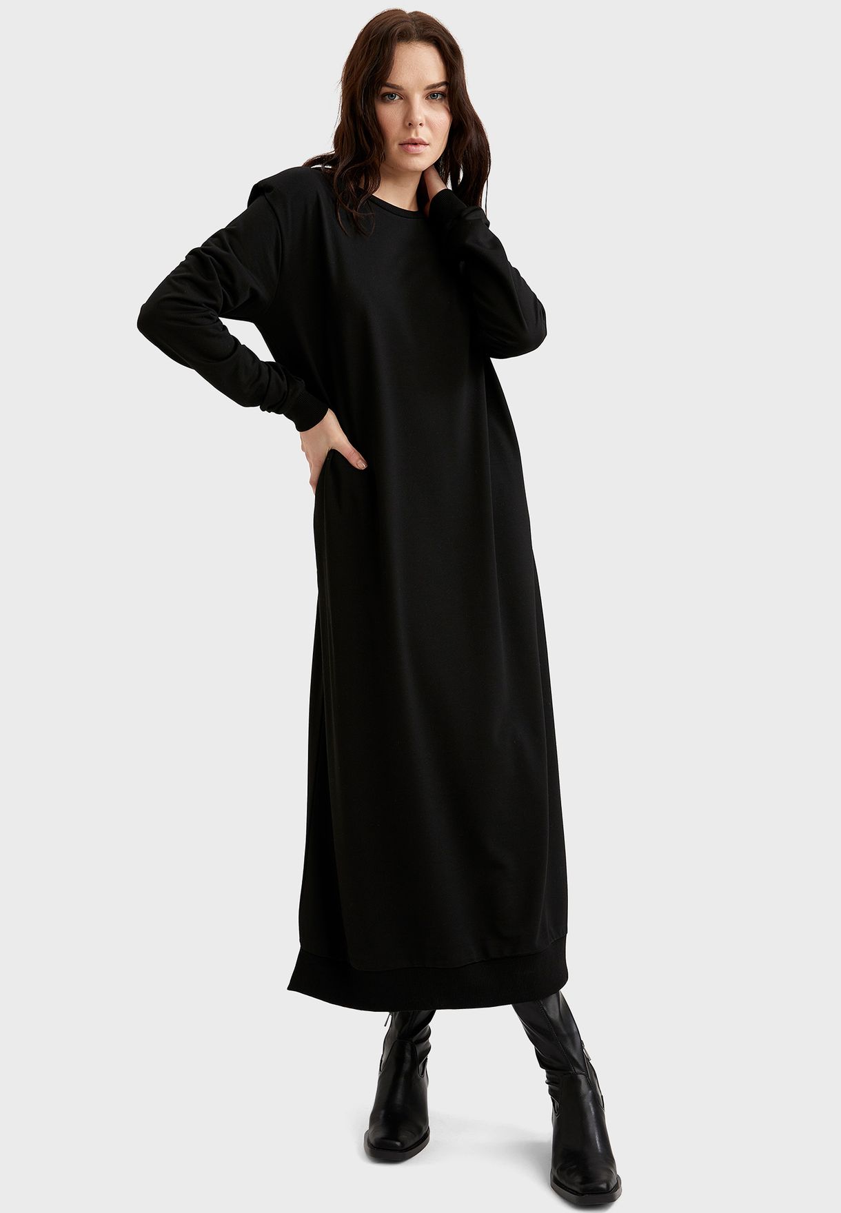 maxi sweat dress