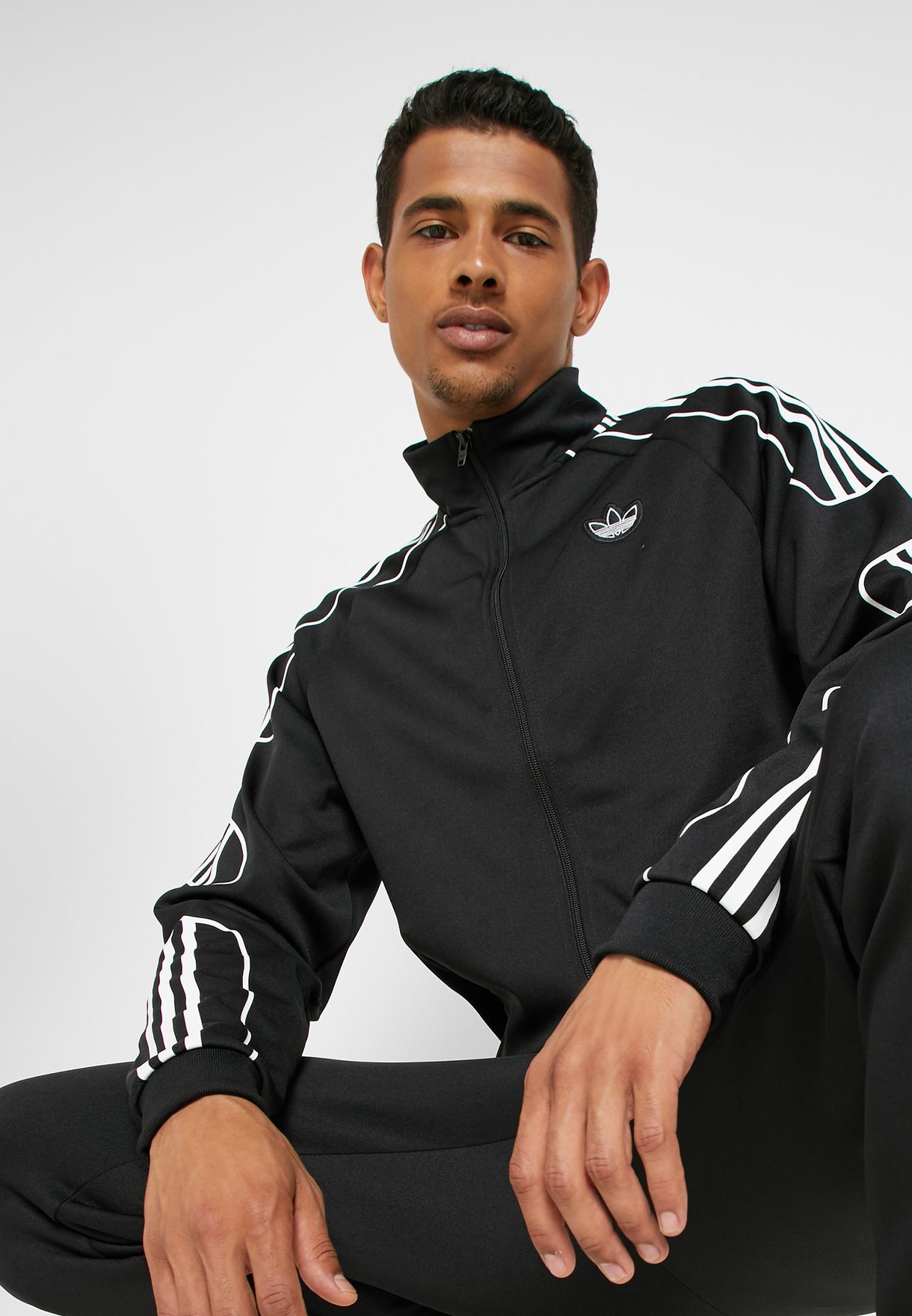 Buy adidas Originals black Flamestrike Track Jacket for Men in MENA,  Worldwide | ED7209