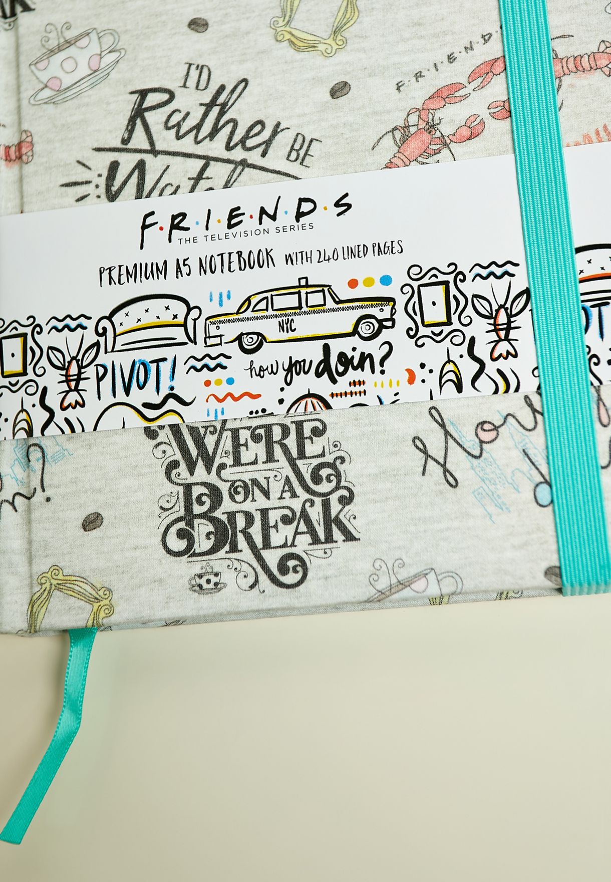 Friends Marl Notebook