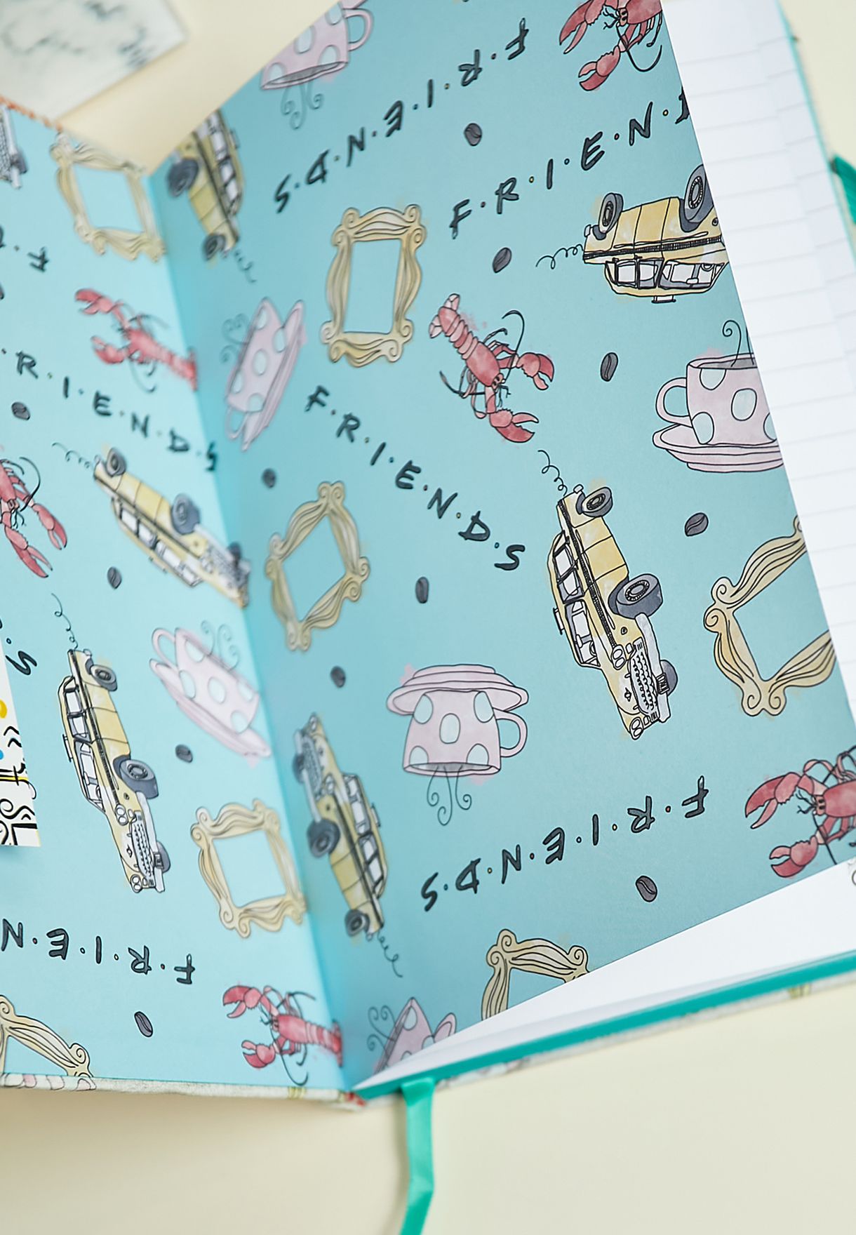 Friends Marl Notebook