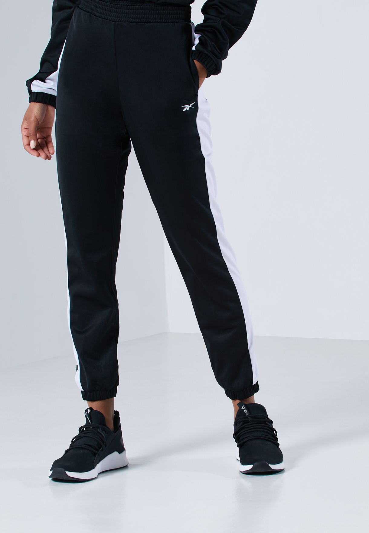 reebok linear logo pants