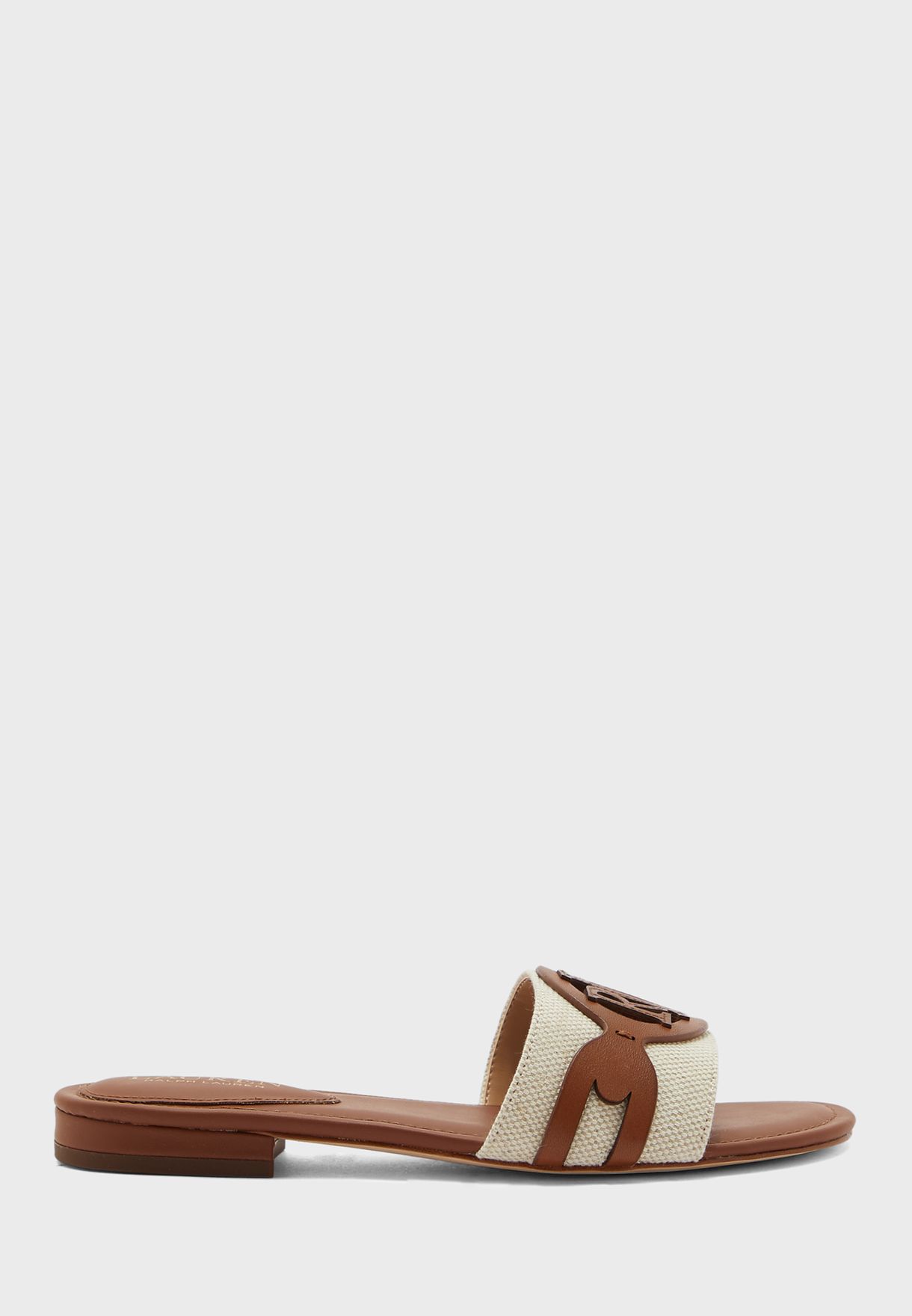 Buy Lauren Ralph Lauren brown Alegra Flat Sandals for Women in Riyadh,  Jeddah
