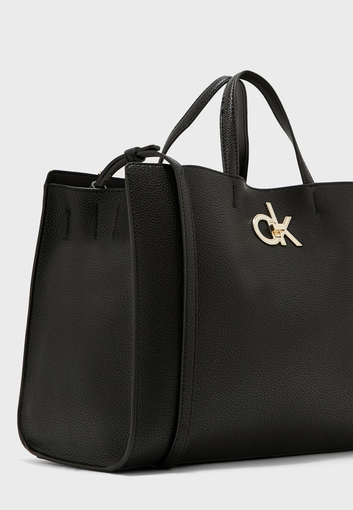 Calvin klein lock discount tote