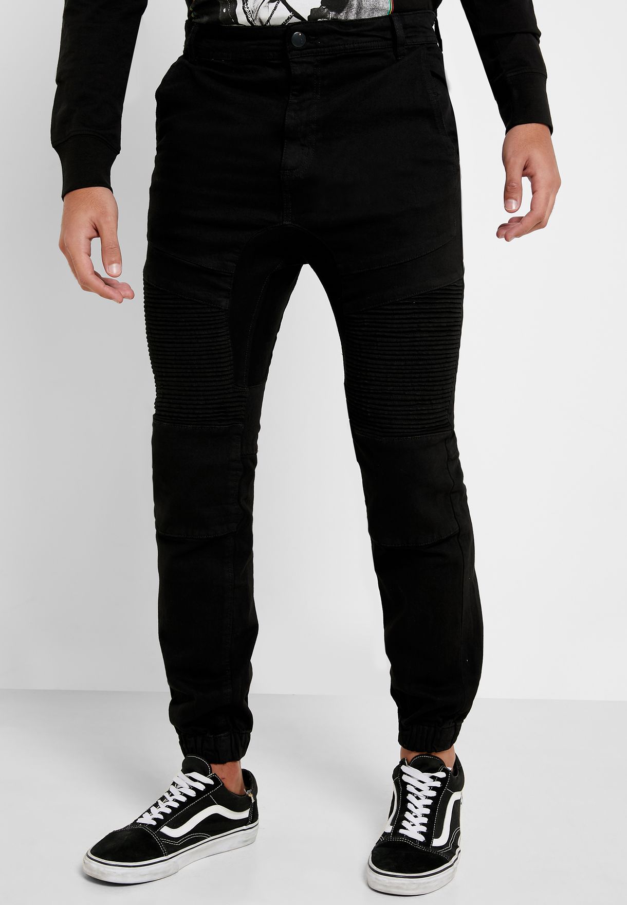 slim fit cuffed joggers