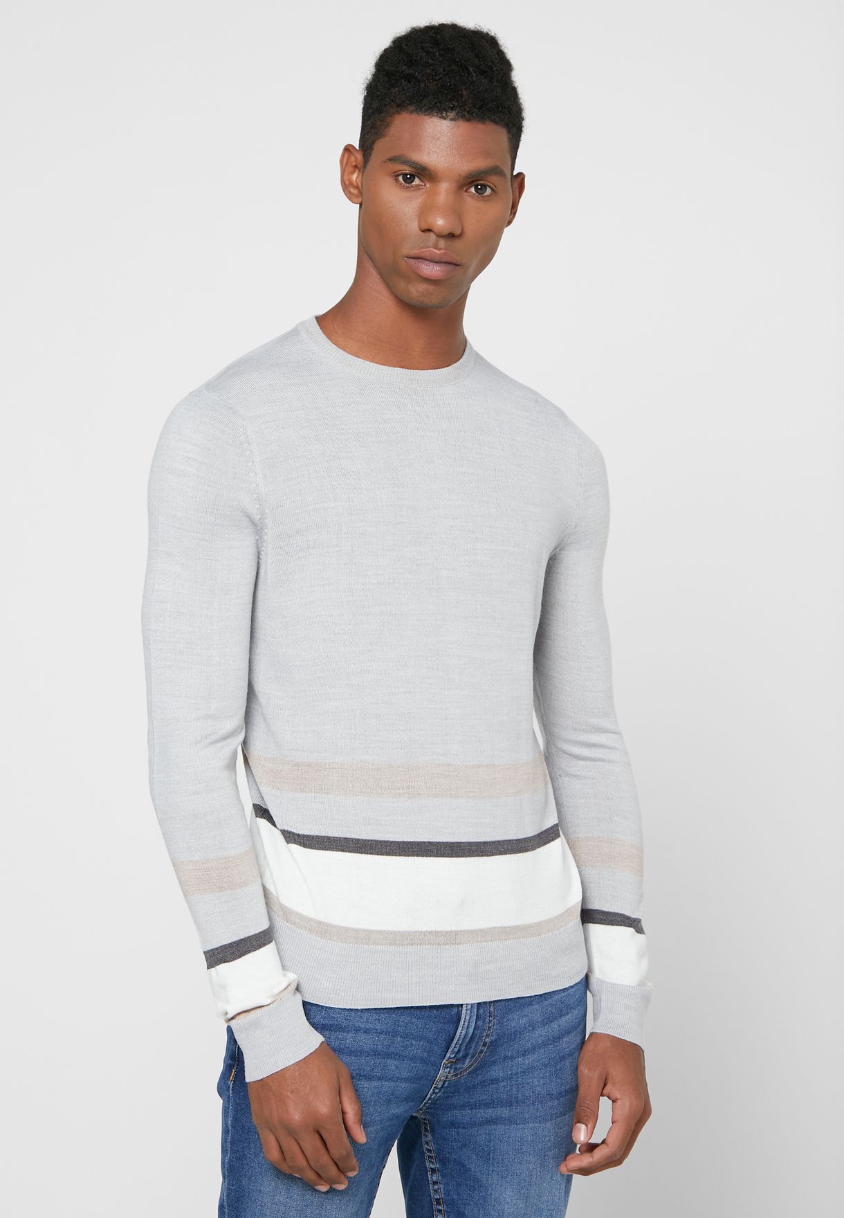 Color Block Sweater