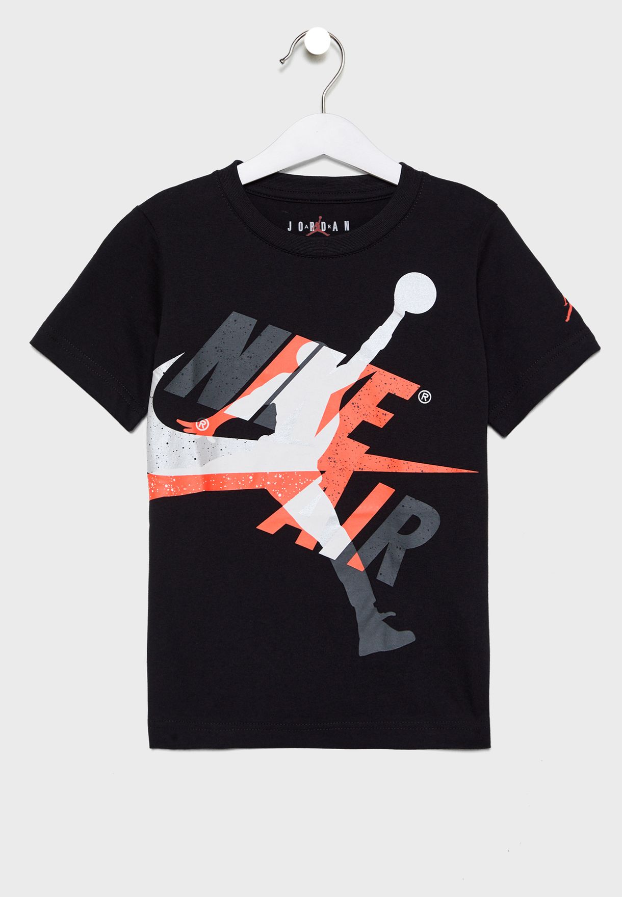 Buy Nike black Kids Jordan Jumpman Classics Graphic T-Shirt for Kids in ...