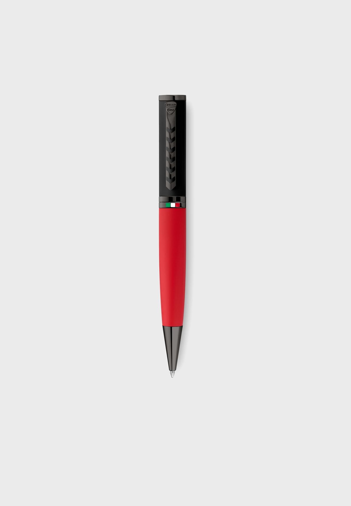 قلم للرجال اسود مت - احمر رصاصي