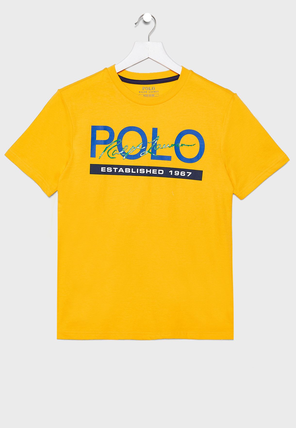 Buy Polo Ralph Lauren yellow Teen Polo T-Shirt for Kids in MENA, Worldwide
