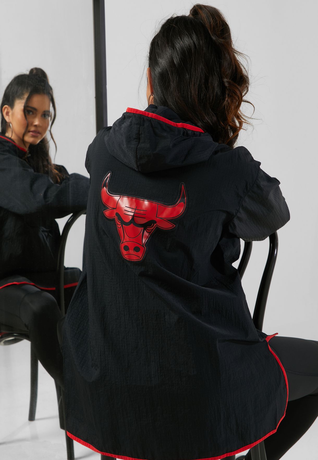 chicago bulls anorak jacket