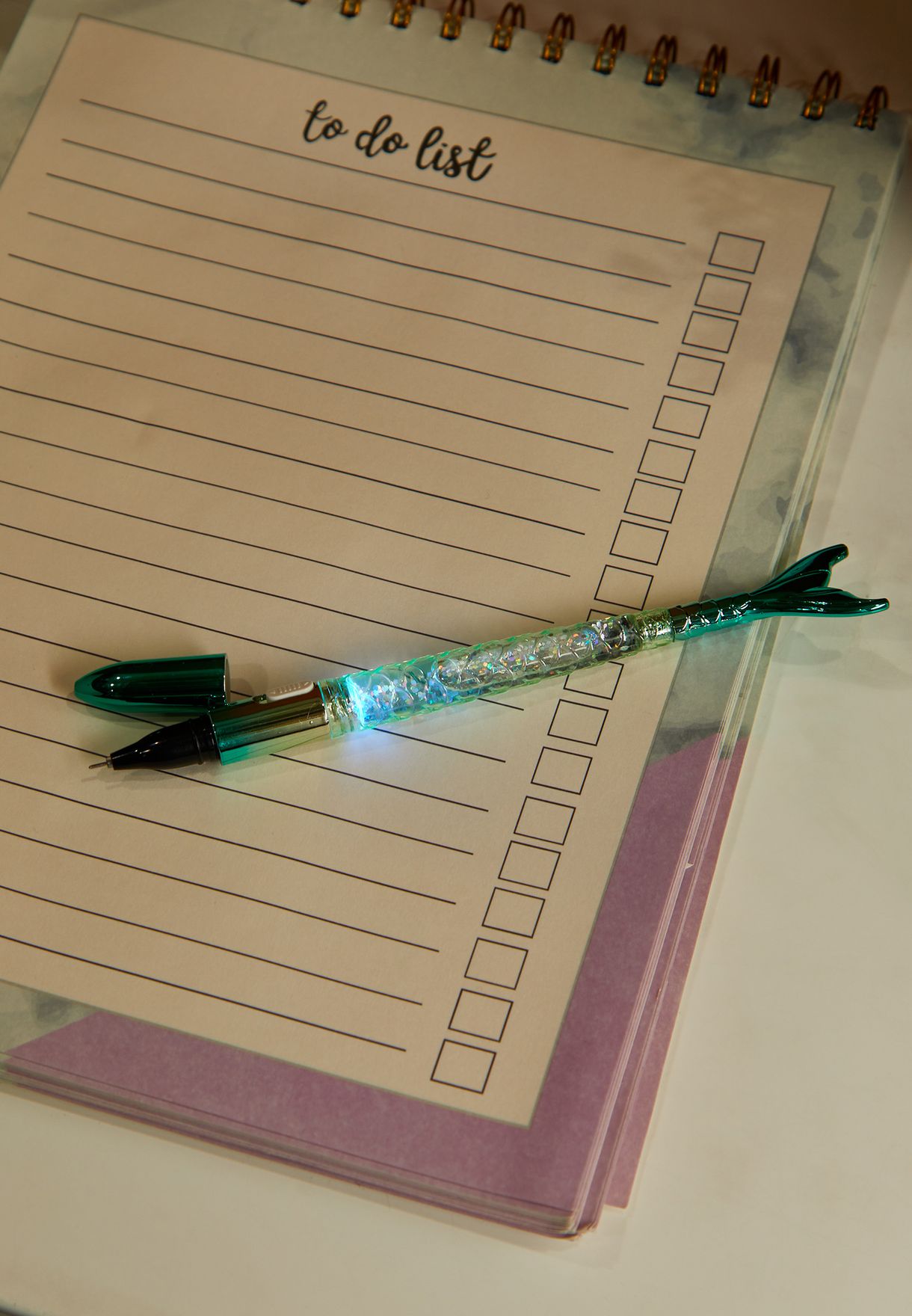 Dolphin Glitter Gel Pen