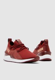 puma muse burgundy