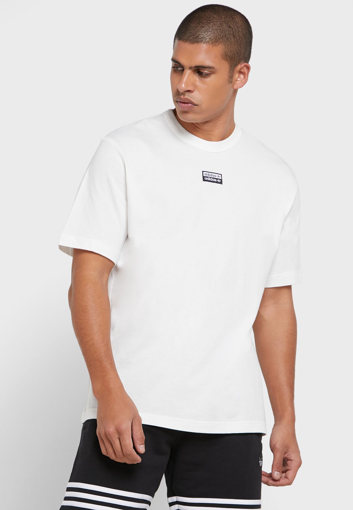 Buy adidas Originals white R.Y.V T-Shirt for Men in Riyadh, Jeddah | FM2254