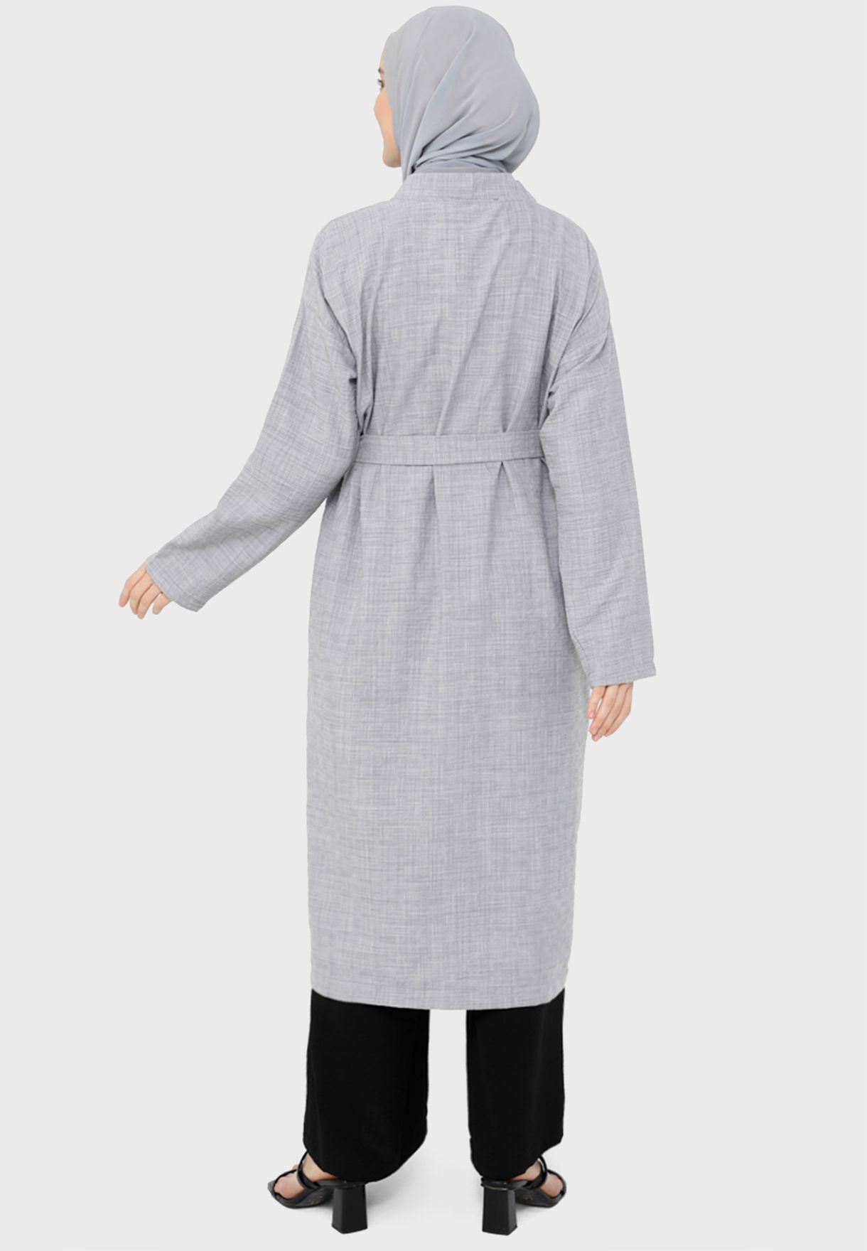 Belted Longline Coat