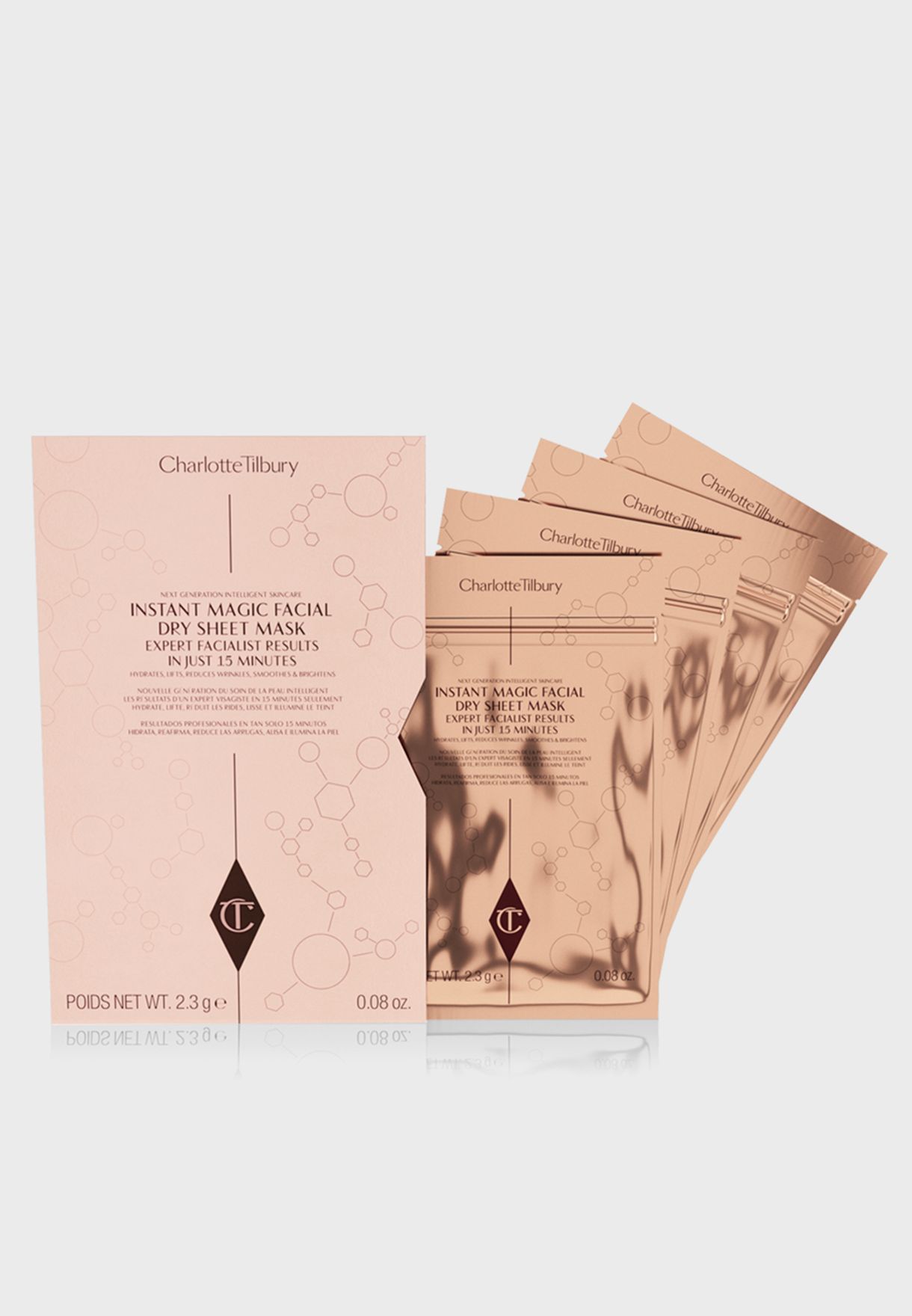 Instant Facial Dry Sheet Mask