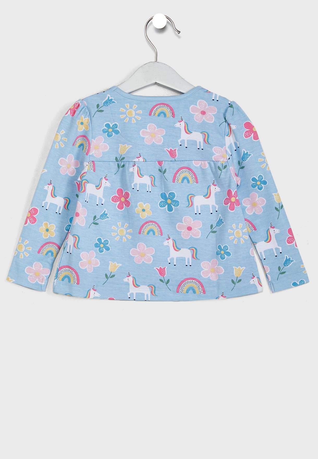 Kids 2 Pack Unicorn Print Pyjama Set