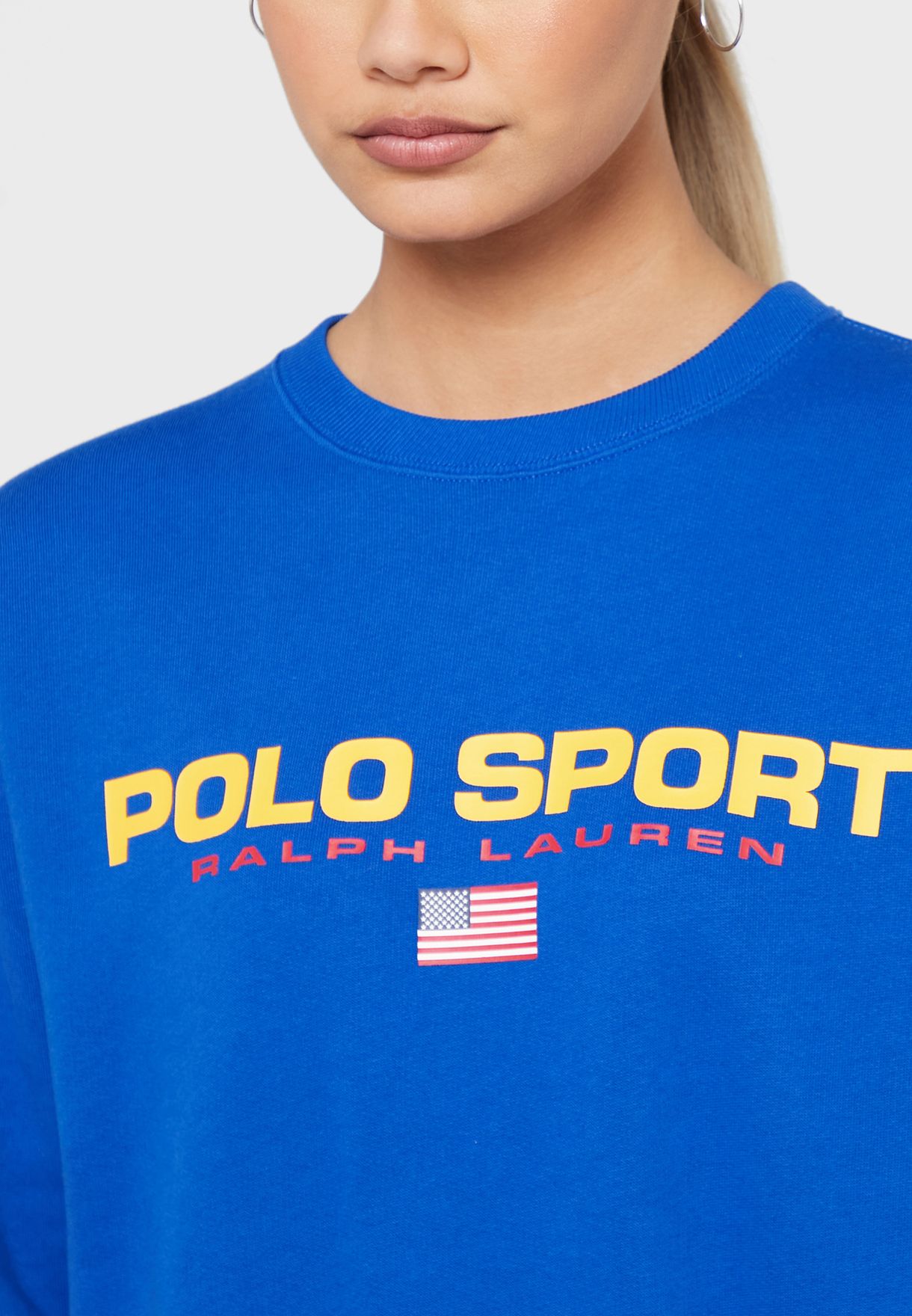 polo sport logo sweatshirt