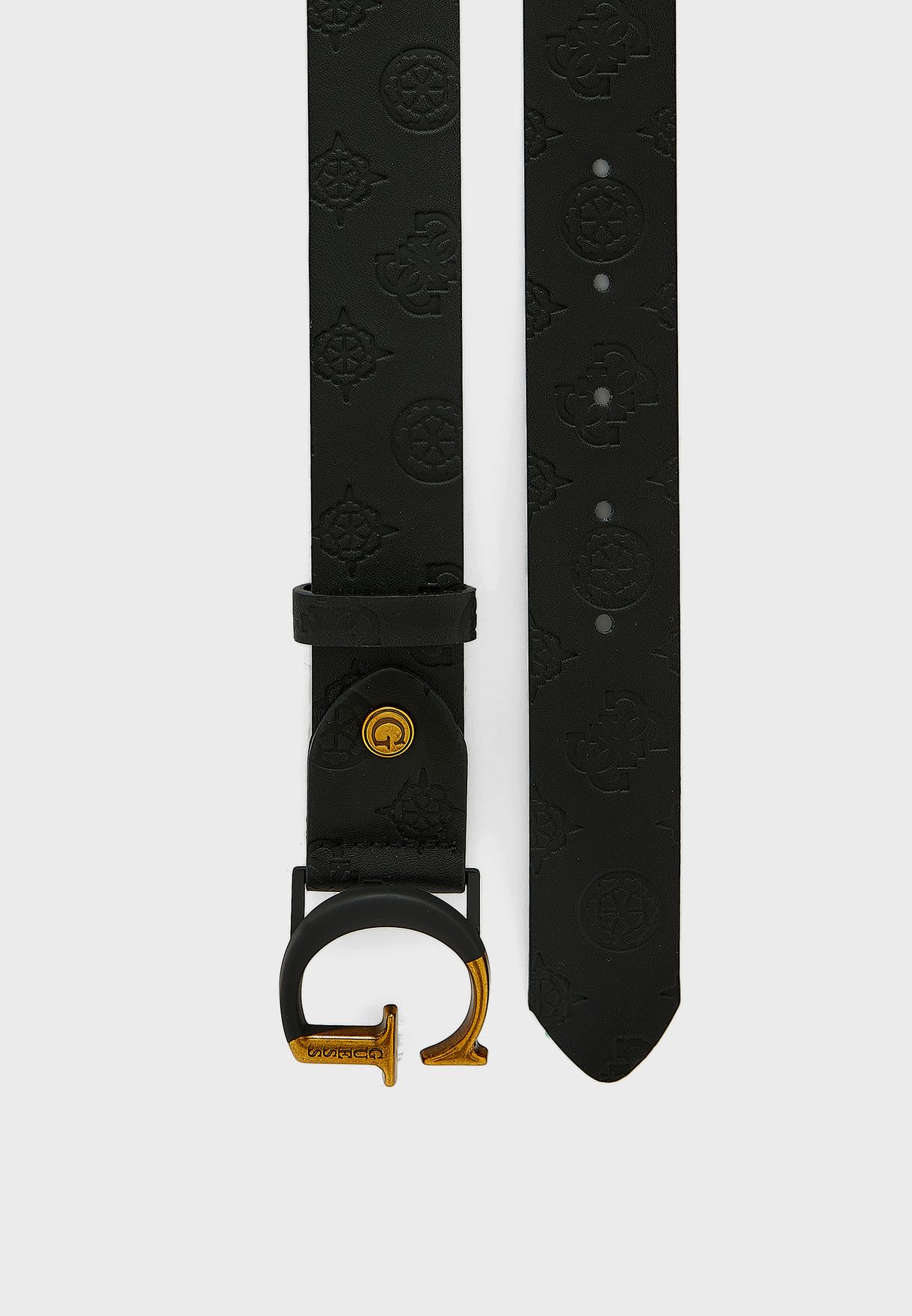Adjustable Logo Detail Belt