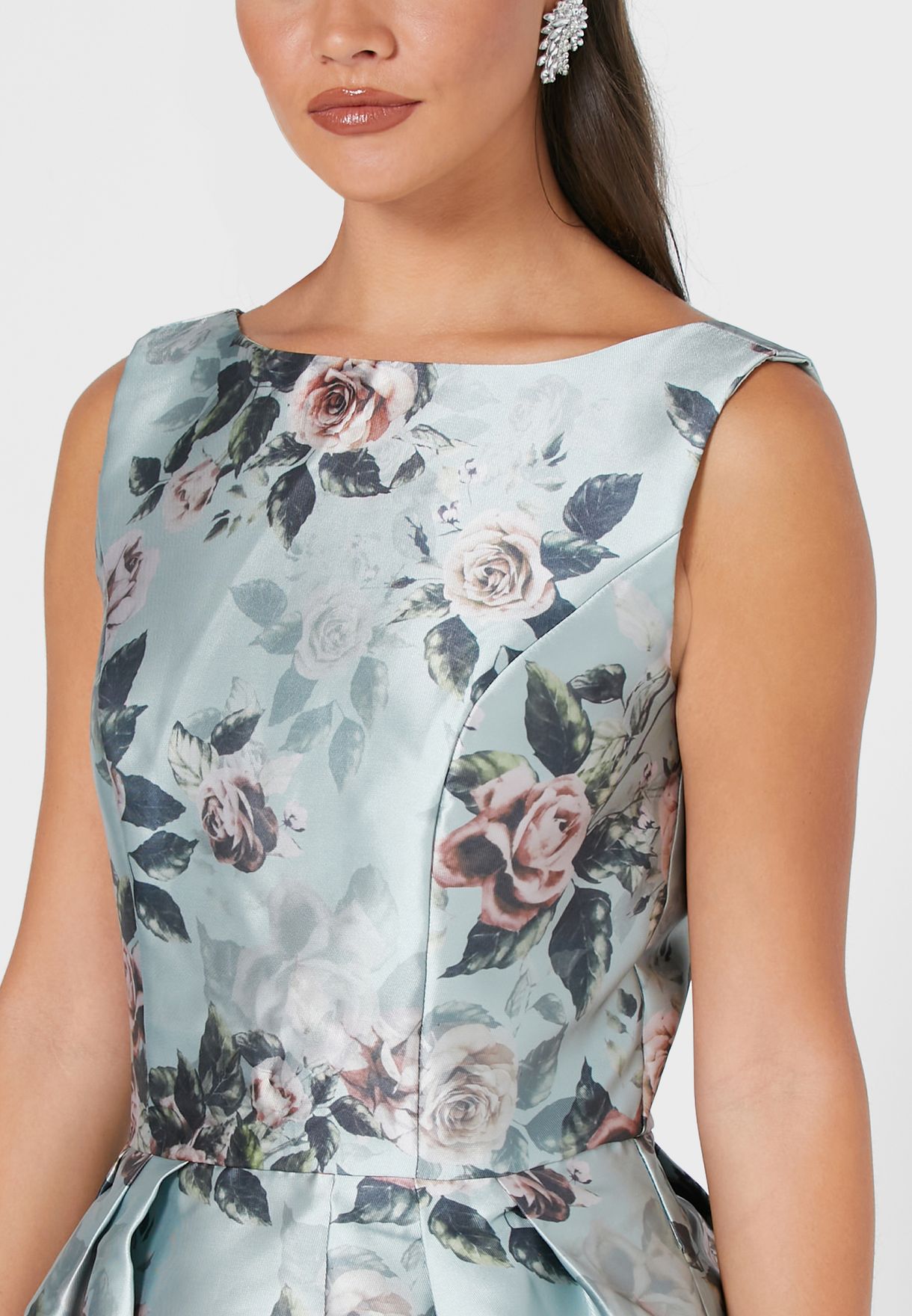 Buy Chi Chi London prints Floral Print Prom Dress for Women in MENA