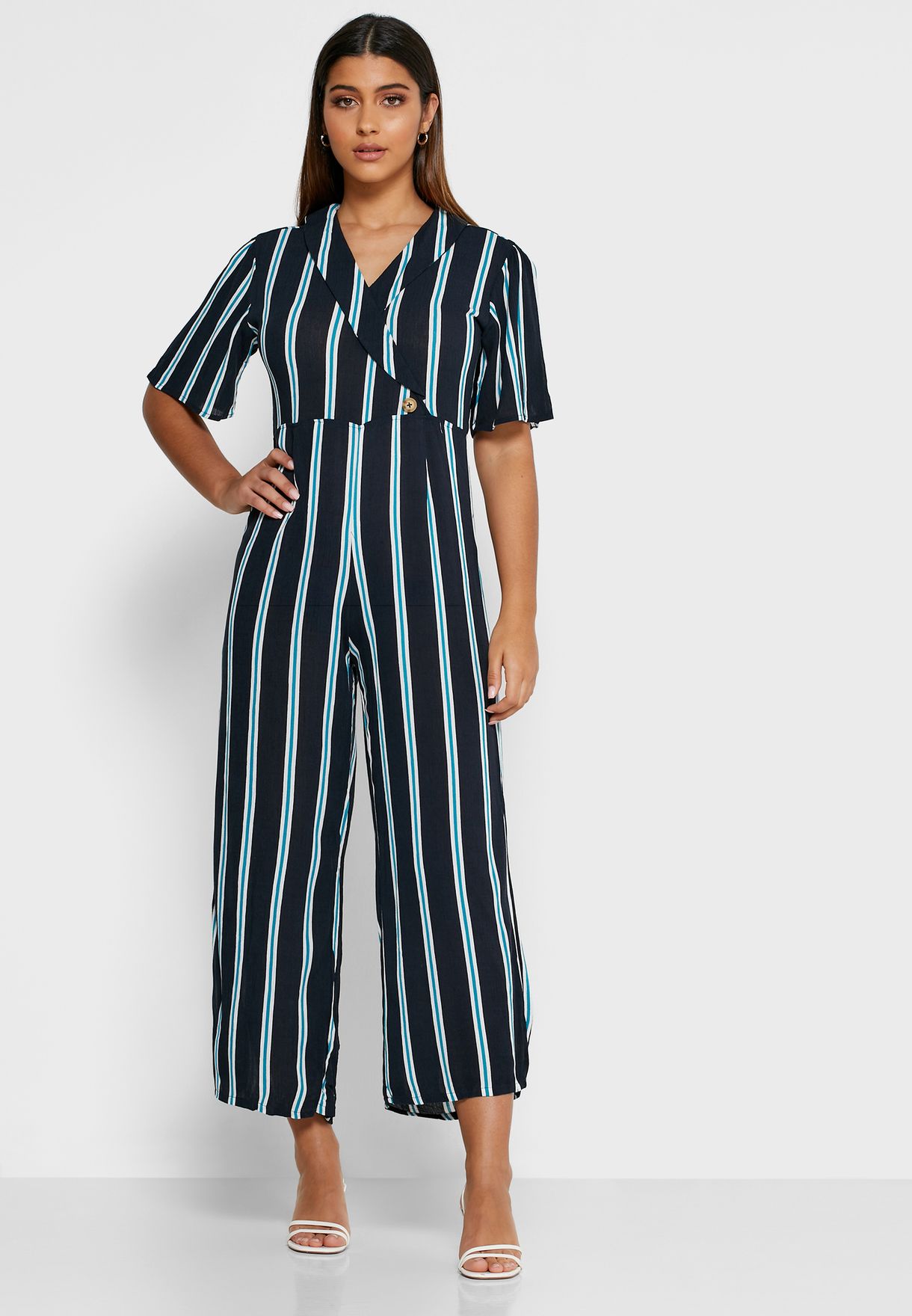 cotton printed jumpsuit