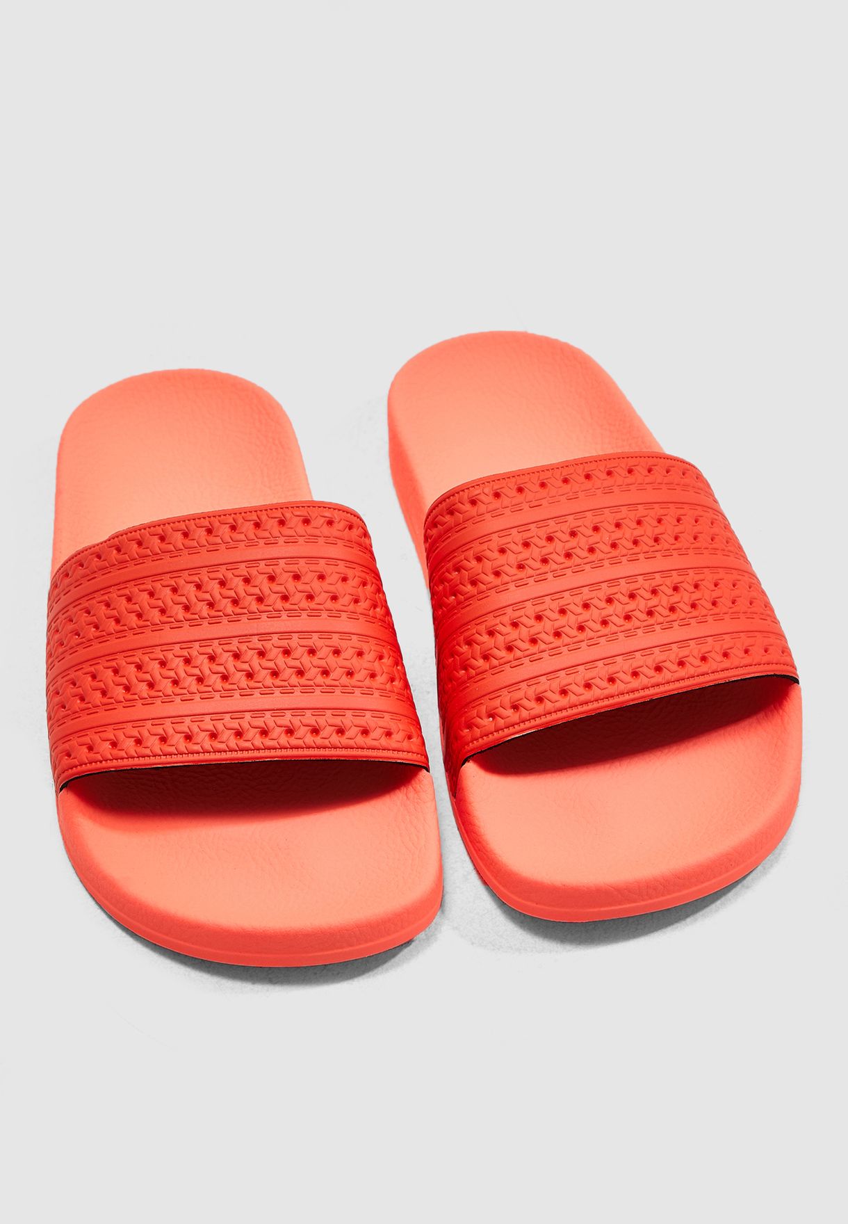 adidas slides neon