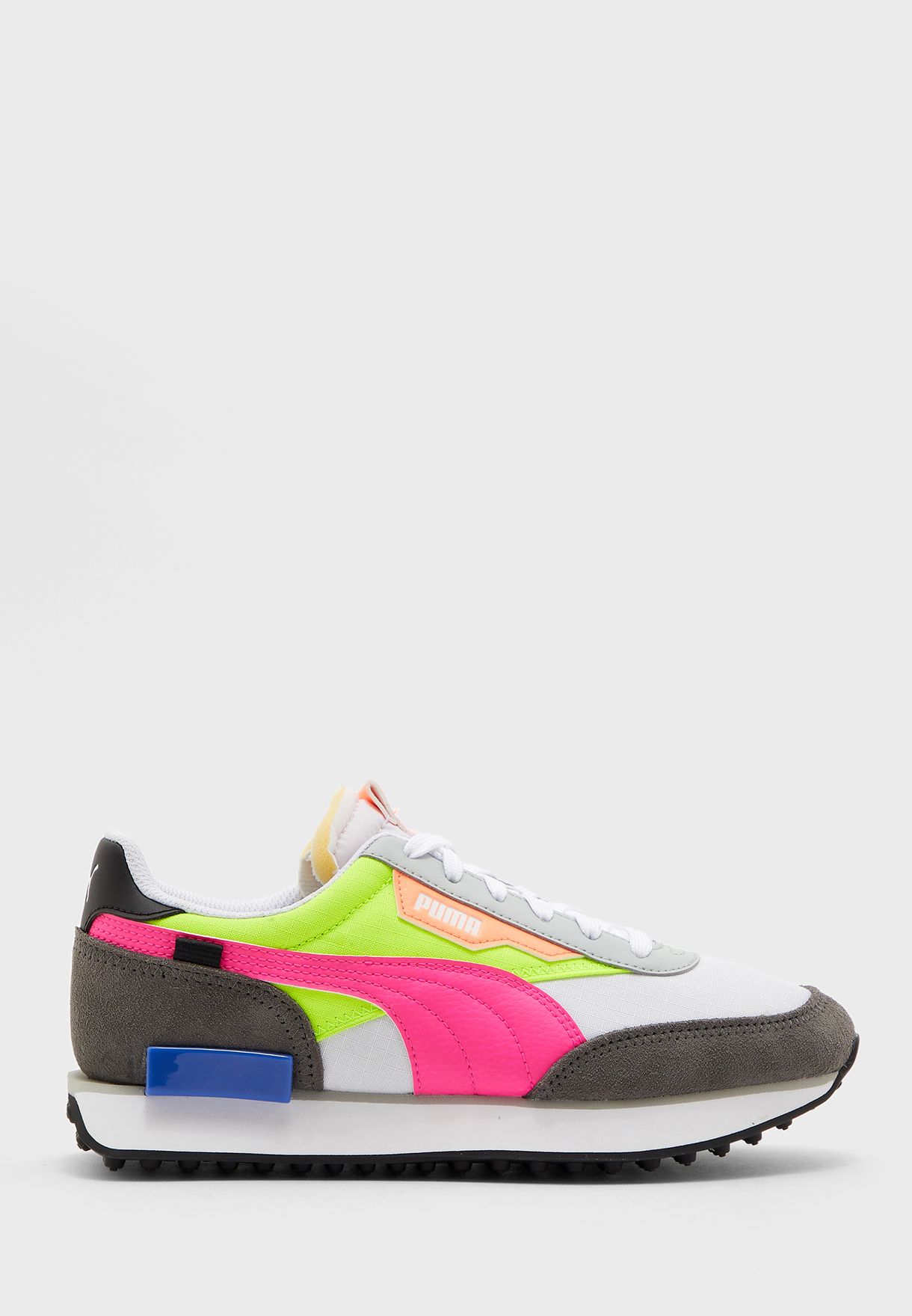 multi color puma shoes