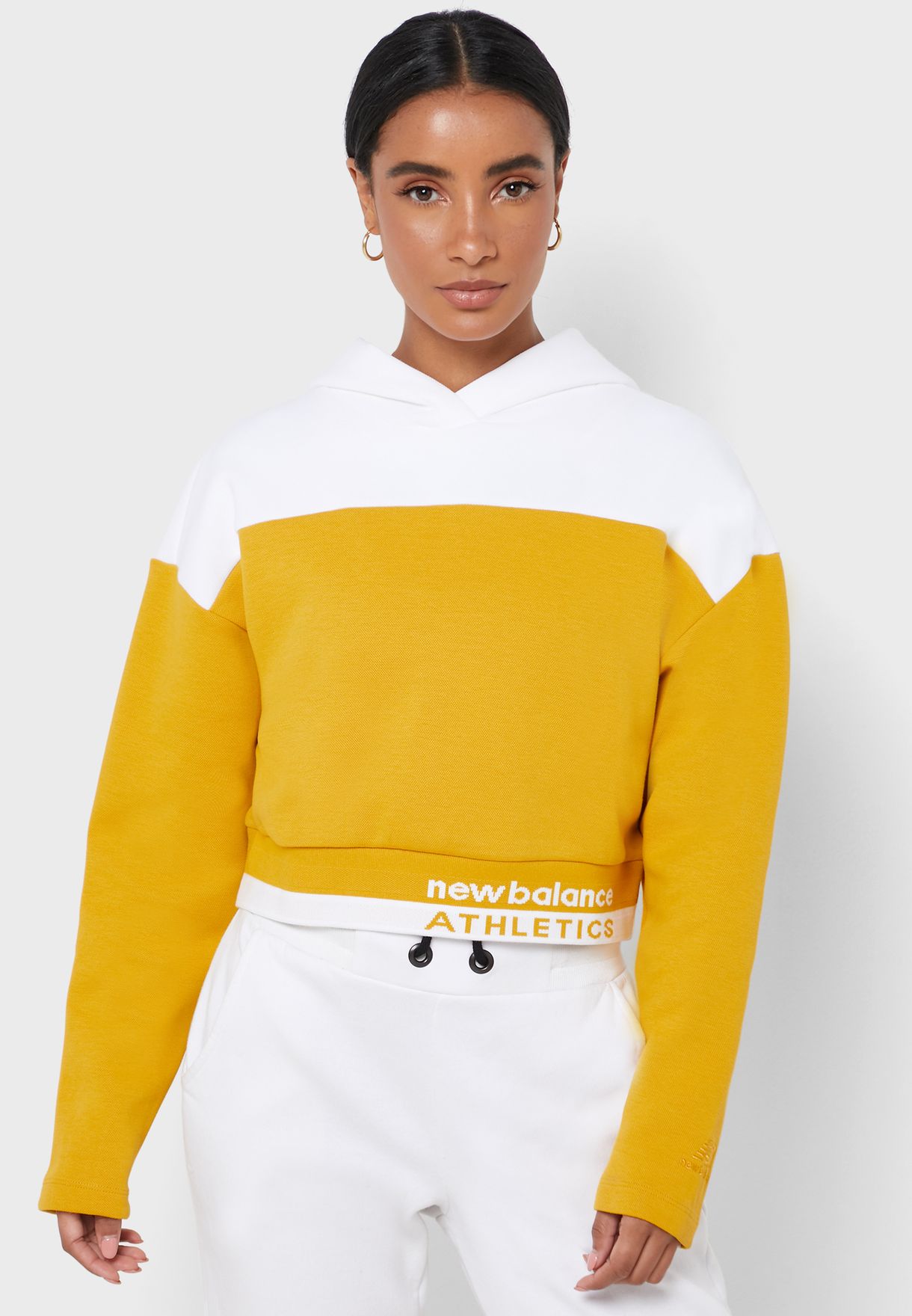 yellow new balance hoodie