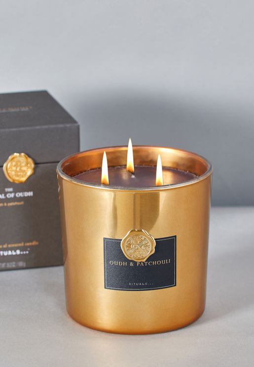 The Ritual of Oudh Scented Candle XL