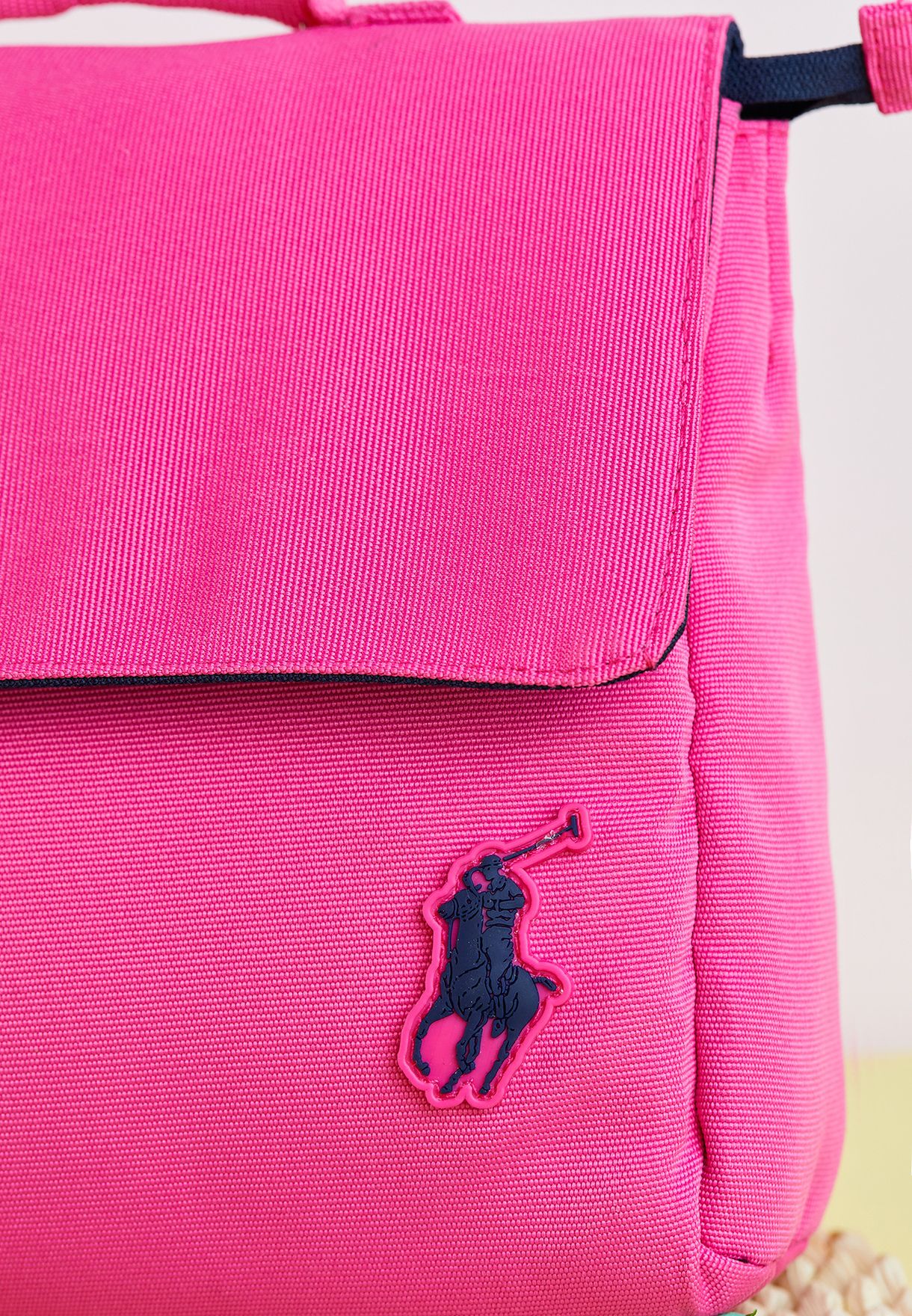 Buy Polo Ralph Lauren pink Logo Lunch Bag With Handle for Women in Riyadh,  Jeddah