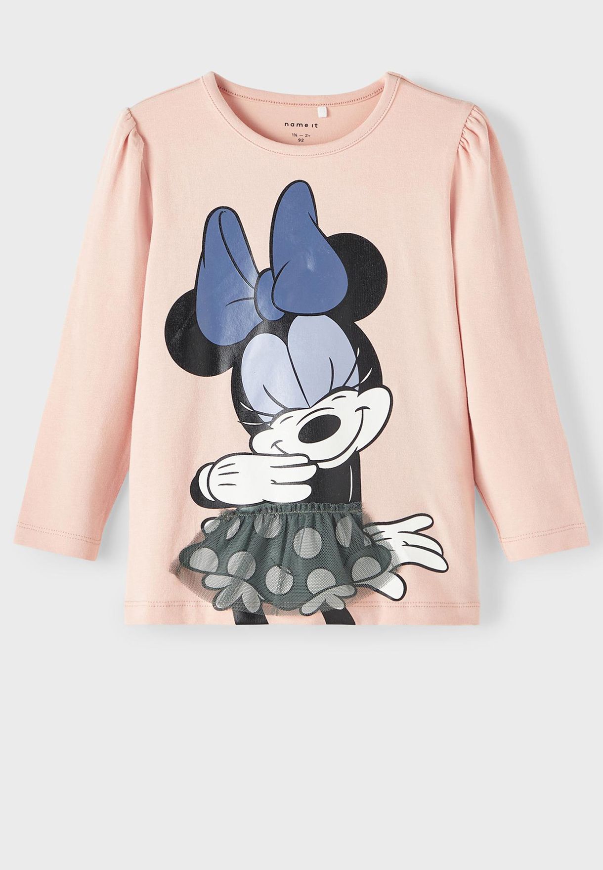 Kids Minnie Mouse Print T-Shirt