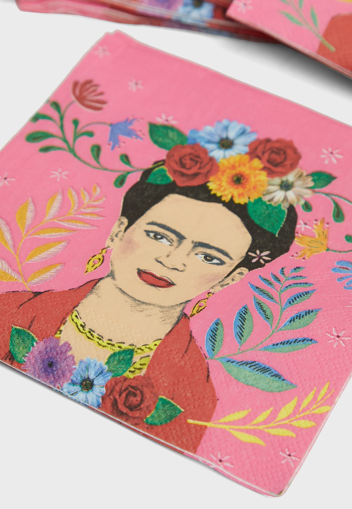 Set Of 16 Boho Frida Napkin