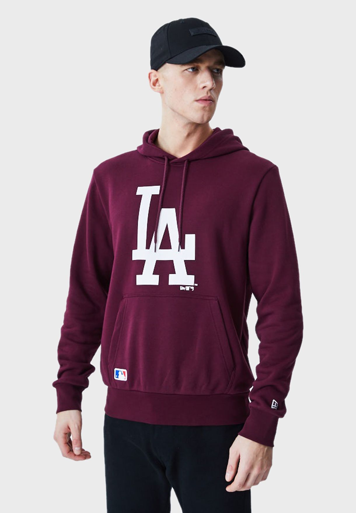 mlb logo hoodie