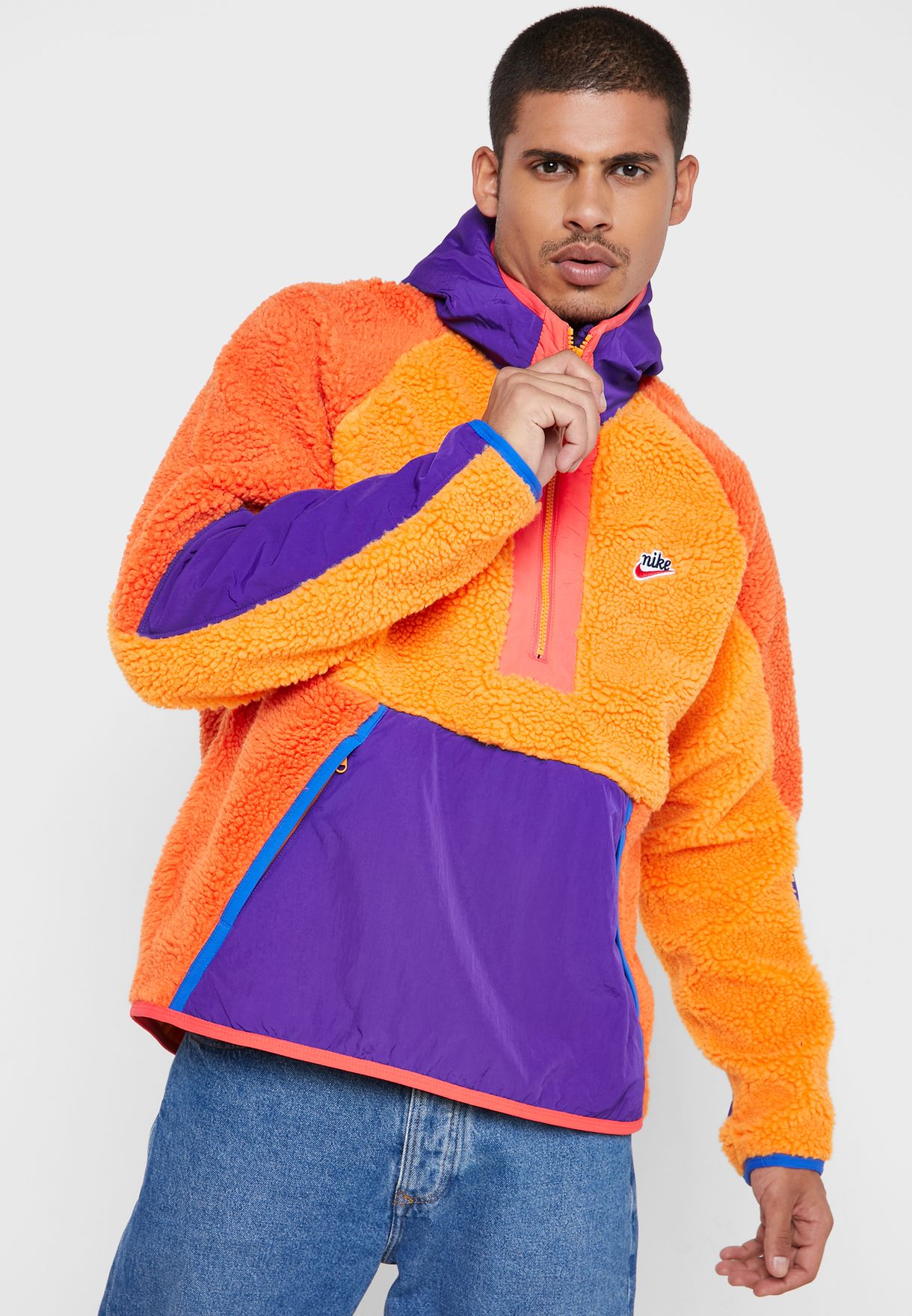 multicolor nike hoodie
